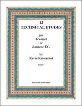 12 Technical Etudes for Trumpet or Baritone T.C. cover